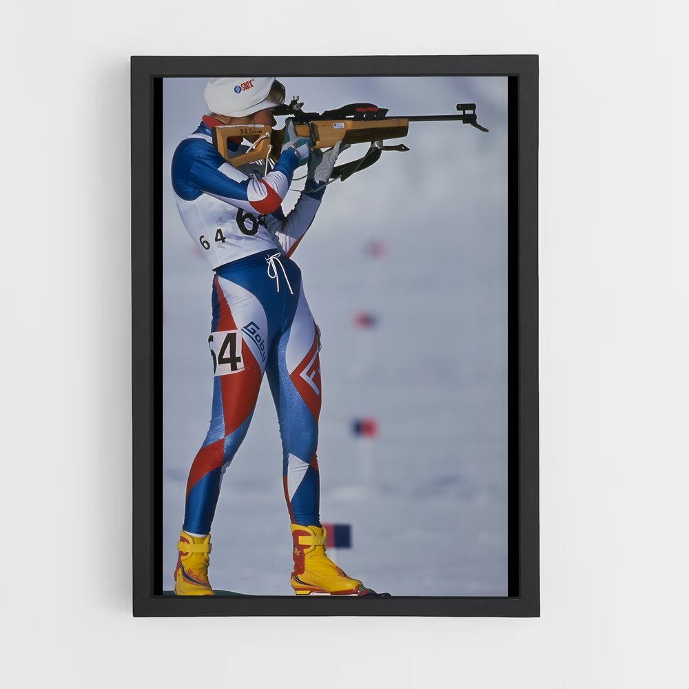 Poster Viseur de Glisse – affiche Jeux Olympiques (vue 2)